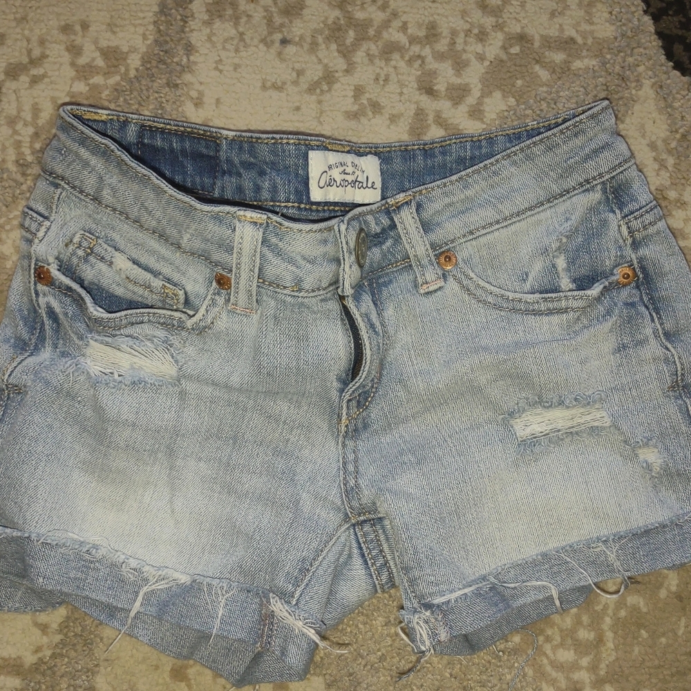 Aeropostale Women's Denim Shorts Size 00